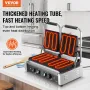 Kommerciel Panini Grill Double Plate Sandwich Maker Plate