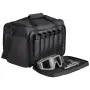 Range Bag for 3 Pistols, Tactical Gun Range Bag with 2 Detachable Baffles & 6 Magazines, Firearm Shooting Handgun Bag for Outdoo