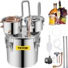 Home Use Moonshine Still Brewing Stainless Steel Water Essential Oil Double Keg