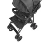 Lightweight Stroller, Compact Easy Fold MultiPosition Recline Canopy Backrest, Carbon Steel Frame, Large Storage Basket,Cup Hold