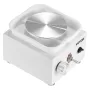 Mini Pottery Wheel, 0-320RPM Adjustable Speed Detachable Basin Forming Machine, 2.56in/3.94in 2 Turntables Electric Ceramic Whee