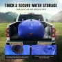 Portable Water Storage Bladder 400 L 1000D PVC Collapsible Water Tank