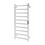 10 Bars Towel Warmer Rack, Wall Mounted Heated Towel Rack for Bathroom, IPX5 Waterpoof Towel Heater Rack with Timer & LED Displa