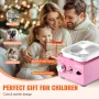 Mini Pottery Wheel, 0-320RPM Adjustable Speed Detachable Basin Forming Machine, 2.56in/3.94in 2 Turntables Electric Ceramic Whee