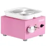 Mini Pottery Wheel, 0-320RPM Adjustable Speed Detachable Basin Forming Machine, 2.56in/3.94in 2 Turntables Electric Ceramic Whee