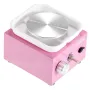 Mini Pottery Wheel, 0-320RPM Adjustable Speed Detachable Basin Forming Machine, 2.56in/3.94in 2 Turntables Electric Ceramic Whee