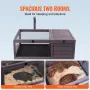 Skildpadde Habitat Wooden Tortoise House Indoor & Outdoor
