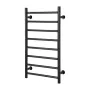 8 Bars Towel Warmer Rack, Wall Mounted Heated Towel Rack for Bathroom, IPX5 Waterpoof Towel Heater Rack with Timer & LED Display