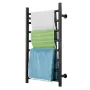 8 Bars Towel Warmer Rack, Wall Mounted Heated Towel Rack for Bathroom, IPX5 Waterpoof Towel Heater Rack with Timer & LED Display