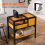 Tortoise Habitat, Wooden Tortoise House Indoor & Outdoor, Tortoise Enclosure with Light Stand, Reptile Enclosure Small Animal Ca