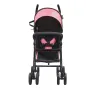 Lightweight Stroller, Compact Easy Fold MultiPosition Recline Canopy Backrest, Carbon Steel Frame, Large Storage Basket, Umbrell