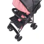 Lightweight Stroller, Compact Easy Fold MultiPosition Recline Canopy Backrest, Carbon Steel Frame, Large Storage Basket, Umbrell