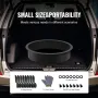 Fire Pit Ring, 40-Inch Outer/36-Inch Inner Diameter, 8.5inch Height Fire Pit Insert, Heavy Duty Carbon Steel Liner DIY Campfire 