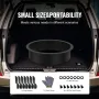 Fire Pit Ring, 35-Inch Outer/31-Inch Inner Diameter, 10inch Height Fire Pit Insert, Heavy Duty Carbon Steel Liner DIY Campfire R