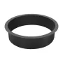 Fire Pit Ring, 35-Inch Outer/31-Inch Inner Diameter, 10inch Height Fire Pit Insert, Heavy Duty Carbon Steel Liner DIY Campfire R