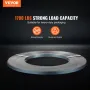 Packaging Steel Strapping Roll, 1640' Length x 3/4" Width x 0.02" Thickness, 1700 lbs Break Strength, Heavy Duty Banding Pallet 
