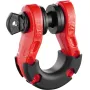 2 Pack 3/4 "D Ring Shackle med 7/8" Skruestift 66139 lbs Break
