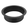 Fire Pit Ring, 36-Inch Outer/30-Inch Inner Diameter, 10inch Height 2.5mm Thick Fire Pit Insert, Heavy Duty Carbon Steel Liner DI