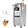 Commercial Soft Serve Ice Cream Machine Maker 21-31 L/H Yield 3-Flavor