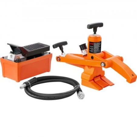 Hydraulic Bead Breaker, 10000 PSI Tire Bead Breaker with Metal Foot Pump, Heavy-duty Steel Bead Breaker Tool for Tractors,