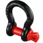 4 Pack 12.7 mm D Ring Shackle with 15.9 mm Screw Pin 8 Ton Break Strength