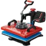 Heat Press 12x15 tommer 10 i 1 varmepresse 1000W