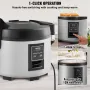 Kommerciel ris komfur 45-cup non-stick pot 9l 12h Keep Warm