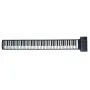 88 Keys Roll Up Keyboard Piano, 128 Rhythms, 128 Tones Portable Electric Digital Hand Roll Piano with Rechargeable Battery 2W Sp
