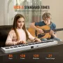 88 Key Folding Keyboard Piano, Bluetooth & MIDI, Portable Electronic Digital Foldable Piano with Sustain Pedal Bag Touch Sensiti