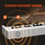 88 Key Folding Keyboard Piano, Bluetooth & MIDI, Portable Electronic Digital Foldable Piano with Sustain Pedal Bag Touch Sensiti