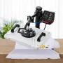Heat Press 30.5x38.1 cm 10 In 1 Heat Press 1000W Heat Press Machine with 360° Rotation Swing Away White Heat Press T-Shirt Subli