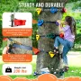 Ninja Tree Climbing Kit 20 Træklatring holder 6 skraldestropper