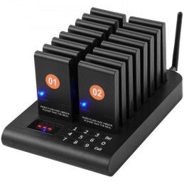 Restaurant Wireless Pager System 16 Call Coasters Guest Queuing Calling