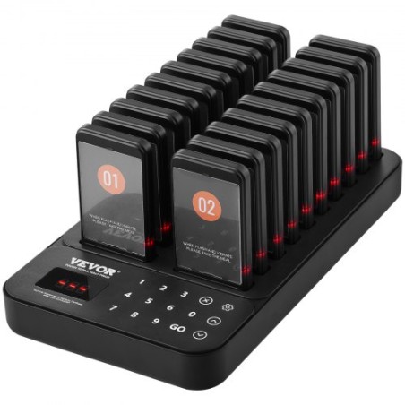 Restaurant Wireless Pager System 20 Call Coasters Guest Queuing Calling
