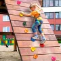 72 Rock Climbing Holds, Multi-Size and Multi-Colored Climbing Rocks for Kids and Adults, Rock Wall Holds with Mounting Hardware,
