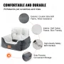 Dog Booster Car Seat Pet Car Seat til lille hund op til 20 kg