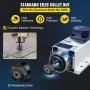 Air Cooled Spindle Motor 2.2KW CNC Spindle Motor 220V Square Air Cooled Spindle Motor ER20 Collet 24000 RPM CNC Spindle 6A Spind