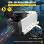 Air Cooled Spindle Motor 2.2KW CNC Spindle Motor 220V Square Air Cooled Spindle Motor ER20 Collet 24000 RPM CNC Spindle 6A Spind