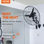Oscillerende vægmist ventilator metal 74,9 cm 3 hastigheder