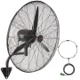 Oscillerende vægmist ventilator metal 74,9 cm 3 hastigheder