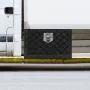 Underbody Truck Box, 24" x 14" x 16" Pickup Storage Box, Heavy Duty Aluminum Diamond Plate Tool Box with Lock and Keys, Waterpro