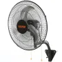 Wall Fan, 17.5 inch Wall Fan 4000 CFM, 3 Speeds, Residential and Commercial Fan for Cooling Warehouses, Greenhouses, Workshops, 