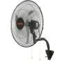 Vægventilator metal 49 cm ventilation 3 hastigheder