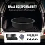 Fire Pit Ring, 44-Inch Outer/39-Inch Inner Diameter, 10inch Height 2.5mm Thick Fire Pit Insert, Heavy Duty Carbon Steel Liner DI