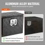 Underbody Aluminum Truck Tool Box 45.7x30.5x35.6 cm Trailer RV Tool Storage