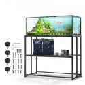 Aquarium Stand, 40 Gallon Fish Tank Stand, 36.5 x 18.5 x 29.5 in Steel Turtle Tank Stand, 335 lbs Load Capacity, Reptile Tank