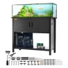 Aquarium Stand, 40 gallon fisketankstativ, 36,6 x 18,9 x 31,5 i stål- og MDF -skildpadderstanktilstand, 335 lbs