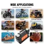 10.6 CFM Heavy Duty Air Compressor, 30s Fast Inflation | Dual-Cylinder Portable Tire Inflator, 12V 150PSI Offroad Air Pump with 