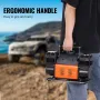 10.6 CFM Heavy Duty Air Compressor, 30s Fast Inflation | Dual-Cylinder Portable Tire Inflator, 12V 150PSI Offroad Air Pump with 