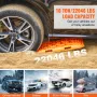 10 TON Traction Boards with PP Material, Recovery Boards for Off-road Vehicles/Cars/Pickups/SUVs/RVs, Pair Tire Traction Mats on